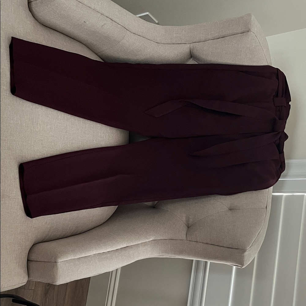 Express Deep Burgundy Women's Trousers